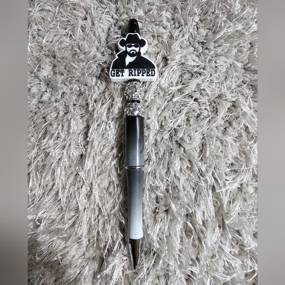 Get ripped beaded pen